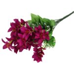 BUKIET 13 GAŁĄZEK Z CLEMATISAMI KOLOR FIOLETOWY - obrazek 3