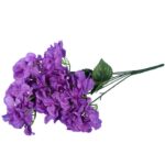 Bukiet Fioletowych Hortensji - 6 Sztuk, Wysokość 42cm - obrazek 2