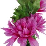 BUKIET 7 CHRYZANTEM 80 CM KOLOR FIOLETOWY - obrazek 2