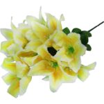 BUKIET 10 LILII KOLOR JASNO ŻÓŁTY - obrazek 3