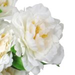 Bukiet 9 piwonii w kolorze białym - obrazek 2