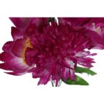 BUKIET 9 MIX KWIATÓW: CHRYZANTEMA AMARYLIS LILIA KOLOR FIOLETOWY - obrazek 3