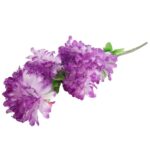 Bukiet 6 chryzantem w kolorze FIOLETOWYM 52 cm - obrazek 3