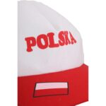 Czapka Kibica Polska z Daszkiem w Barwach Narodowych - Goliat - obrazek 2