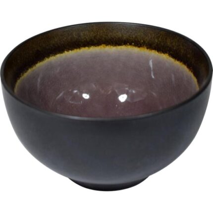 Miska Kolekcjonerska Vintage Harmony w Kolorach Fioletowo-Żółtym i Brązie