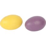 Fioletowe Ceramiczne Jajko Wielkanocne - Dekoracja Świąteczna 13 cm - obrazek 2