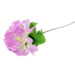 Sztuczna Chryzantema w Jasnym Fiolecie 35 cm - Dekoracja na Wszystkich Świętych - obrazek 3