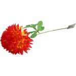 CHRYZANTEMA POJEDYKA POMARAŃCZOWA FI 22CM - obrazek 3