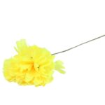 Chryzantema pojedynka bez listka jasno żółta 35 cm - obrazek 3