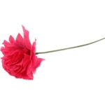 Różowa Sztuczna Chryzantema 35 cm Bez Listka do Dekoracji Kompozycji Pamięciowych - obrazek 3