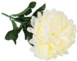 Chryzantema pojedynczy kwiat w kolorze białym 70 cm fi 12 cm - obrazek 2