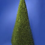 Zielona Piramida Dekoracyjna z Metalu 2.5m