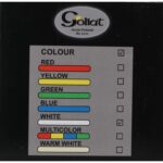 Lampki choinkowe 100 LED typu ryż z programatorem ciepły biały - obrazek 3