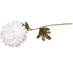 Sztuczna Chryzantema w Jesiennych Odcieniach 70 cm - Dekoracja na Wszystkich Świętych - obrazek 2