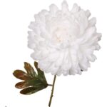 Sztuczna Chryzantema w Jesiennych Odcieniach 70 cm - Dekoracja na Wszystkich Świętych