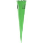 Pochodnia zapachowa z citronellą - Metalowa, zielona, 36cm, do użytku na zewnątrz - obrazek 2