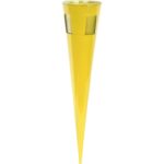 Pochodnia zapachowa antyowadza Citronella - żółta, metalowa - obrazek 3