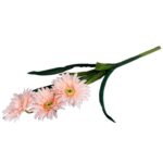 Sztuczna Gałązka Gerbery Łososiowej Wysokości 55 cm - Dekoracja Wnętrz - obrazek 3