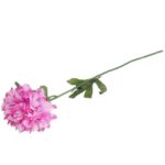 Chryzantema pojedynka w kolorze jasno fioletowym 67 cm - obrazek 3