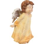 Figurka Anioła Strażnika w Kremowej Szacie - Dekoracja do Domu i na Pomnik 21 cm - obrazek 2