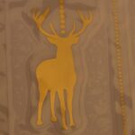 Naklejki na okno samoprzylepne 3D renifery - obrazek 2