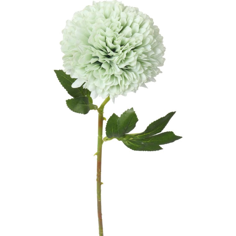 CZ-52Z Sztuczny kwiat - Zielony czosnek pojedynka o długości 52 cm - obrazek 1