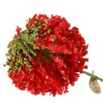 CZOSNEK KWIAT SZTUCZNY KULA CZERWONA - obrazek 3