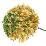 Czosnek - Sztuczny Kwiat w Kolorze Pomarańczowym o Wysokości 80 cm - obrazek 3