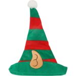 CZAPKA ELFA Z USZAMI skrzat ELF pomocnik Mikołaja 50CM - obrazek 2