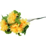 Bukiet 5 chryzantem w kolorze żółtym - obrazek 2