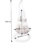 Fotel ogrodowy bujany D0320 - obrazek 3