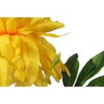 Dalia - Sztuczny Kwiat na Gałązce, Kolor Żółty, Wysokość 70 cm - obrazek 2