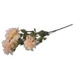 Duża Gałązka Sztucznych Dalii w Kolorze Łososiowym - Dekoracja Wnętrz - obrazek 3