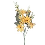 GAŁĄZKA 5 DALII Z WIELOMA PĄKAMI ŻÓŁTA - obrazek 2