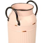 Kanka Vintage w Kolorze Pudrowego Różu z Efektem Postarzenia 21x13 cm - obrazek 2