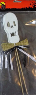 Dwa duszki piki w kolorze białym z brokatem 30x10cm - obrazek 2