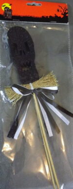 Dwa duszki piki w kolorze czarnym z brokatem 30x10cm - obrazek 2