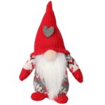 SKRZAT Świąteczny Krasnal GNOM Ozdoba Świąteczna Prezent 17 cm - obrazek 2