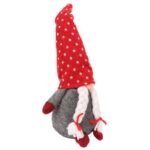 Figurka Skrzat w Czerwonej Czapie z Warkoczami 25cm - obrazek 3