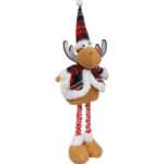 Pluszowy Renifer na Teleskopowych Nogach 70cm - Świąteczna Maskotka