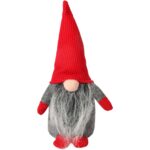 SKRZAT Świąteczny Krasnal GNOM Ozdoba Świąteczna Prezent 30 cm - obrazek 2