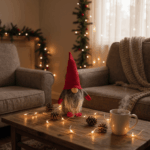 SKRZAT Świąteczny Krasnal GNOM Ozdoba Świąteczna Prezent 30 cm - obrazek 3