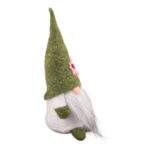 Wielkanocny Skrzat Dekoracyjny z Zieloną Brodą i Czapeczką 15 cm - obrazek 2
