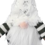 SKRZAT Z BRODĄ ZIELONO BIAŁY 20 CM - obrazek 2