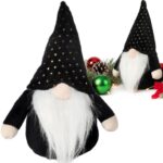 SKRZAT Świąteczny Krasnal GNOM Ozdoba Świąteczna Prezent 20 cm