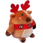 MASKOTKA PLUSZOWA RENIFER 20  CM - obrazek 2