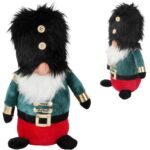 Dziadek do orzechów - Żołnierz pluszowy maskotka 23 cm zielony dekoracja świąteczna