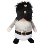 Dziadek do orzechów - Żołnierz pluszowy maskotka 23 cm beżowy dekoracja świąteczna - obrazek 2