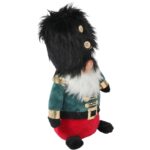 Dziadek do orzechów - Żołnierz pluszowy maskotka 23 cm zielony dekoracja świąteczna - obrazek 3