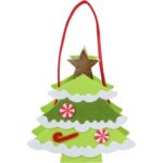 TOREBKA FILCOWA CHOINKA 28 CM - obrazek 2